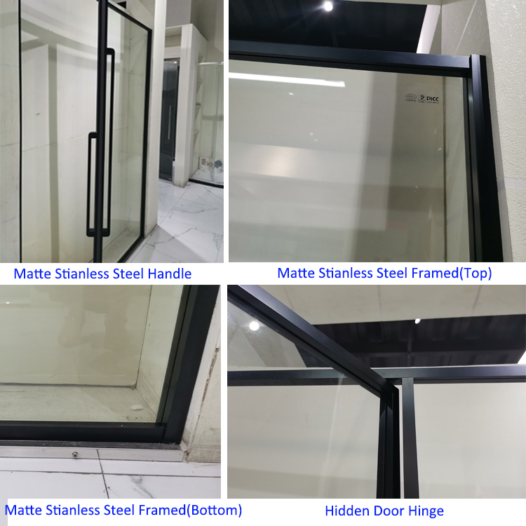 bath with glass shower screen