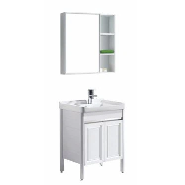 white bathroom wall cabinet