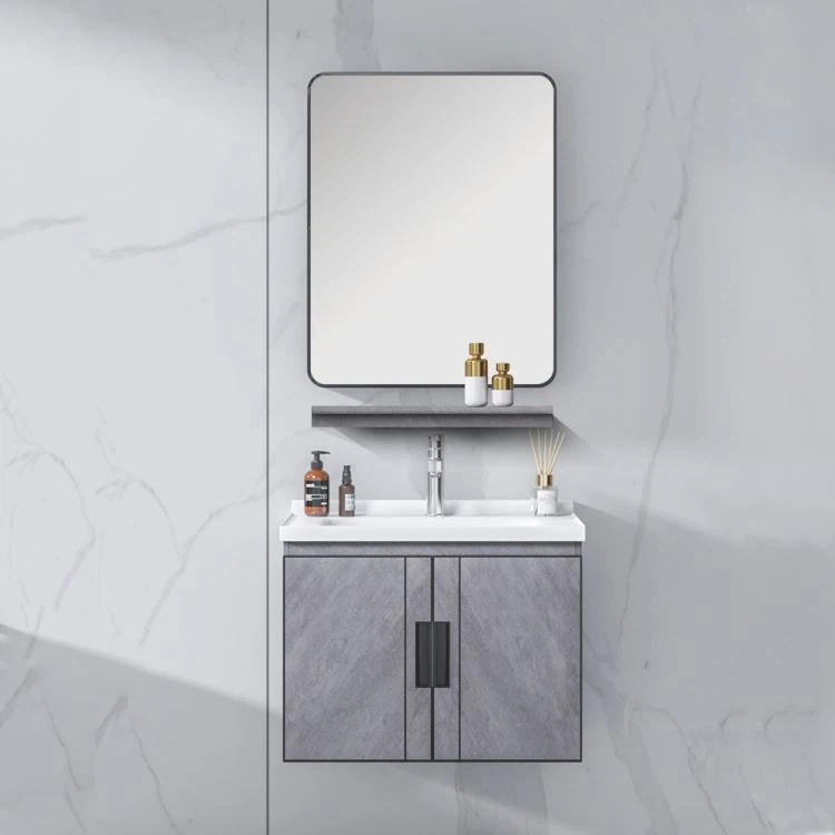 grey vanity units