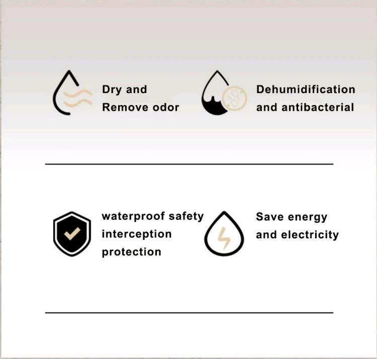 Dry and remove odor