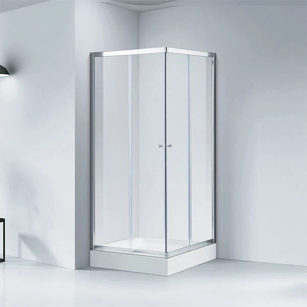 Square Aluminum Glass Shower Cubicle