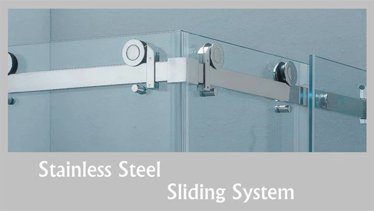 Slide Corner Shower Room Shower Glass