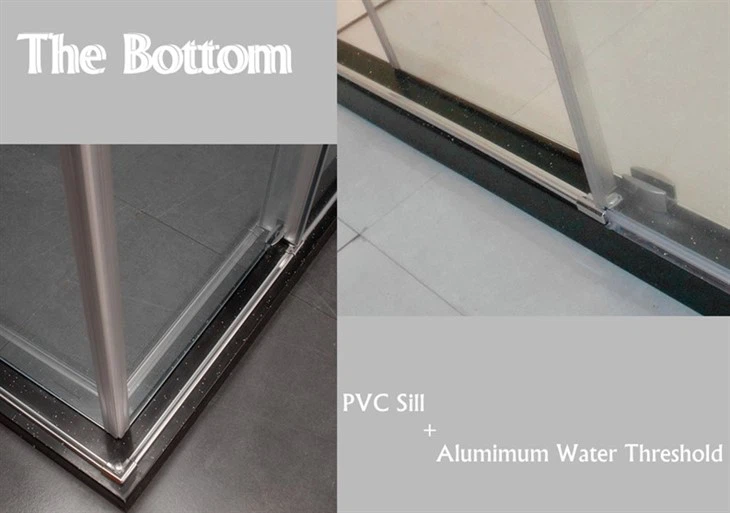 Slide Corner Shower Room Shower Glass