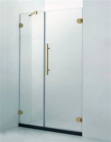 2 Panel Glass Pivot Shower Door