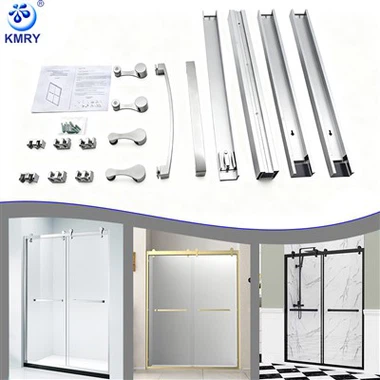 Shower Glass Door Hardware Set Kit