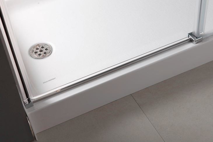 2 Panles Sliding Frameless Shower Doors