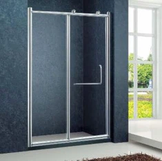 Aluminum Frame Bypass Sliding Shower Doors