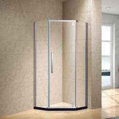 Diamond-shape Bath Shower Screen Hinge Replacement