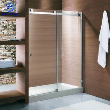 Frameless Sliding Glass Shower Doors