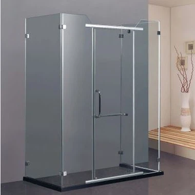 Large Hinged Rectangular Shower Enclosure