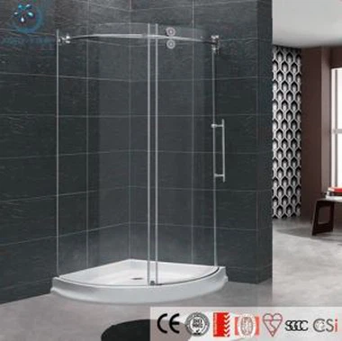 Frameless Sliding Glass Shower Doors