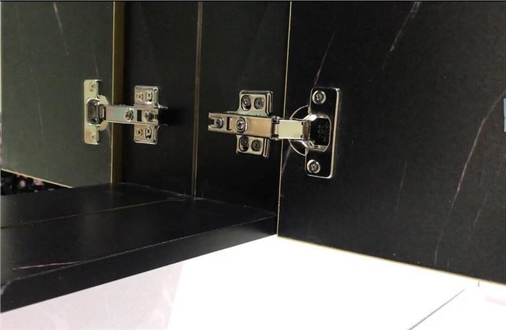 black bath vanity