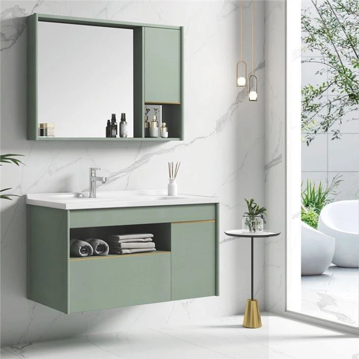 bathroom mirror