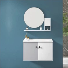 Round Mirror Cabinet