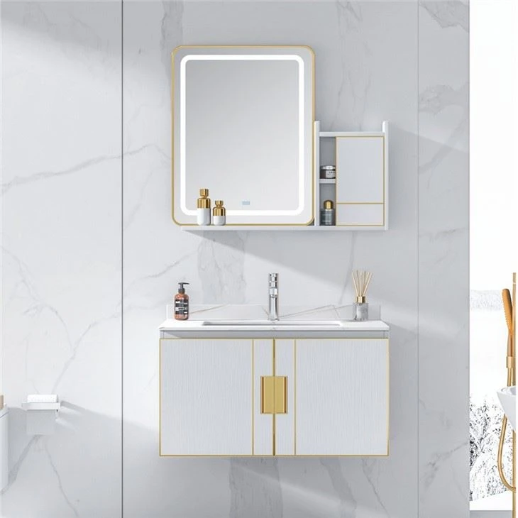 White Bathroom Cabinet