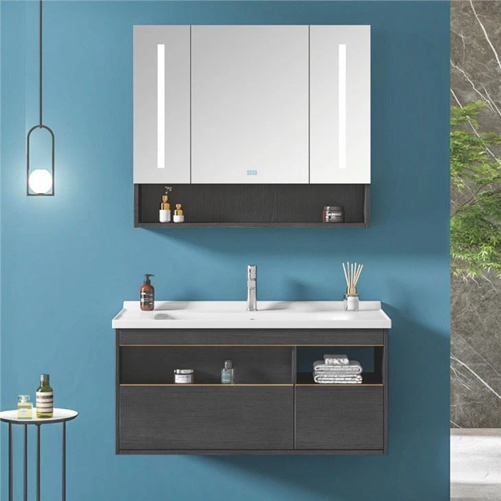 wooden sink unit